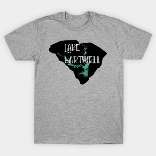 Lake Hartwell Over South Carolina T-Shirt